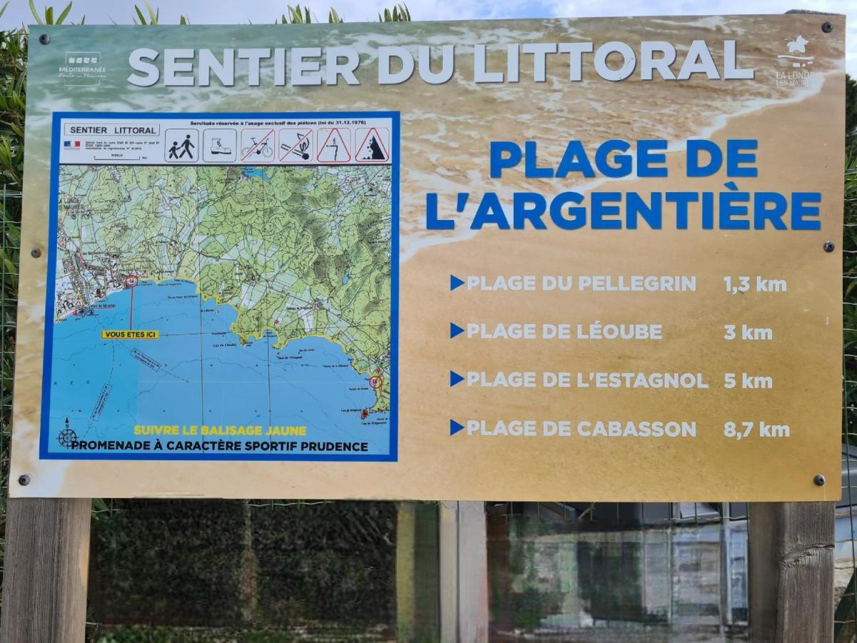 Petit Coin De Paradis Les Pieds Dans L'Eau La Londe-les-Maures Exterior foto